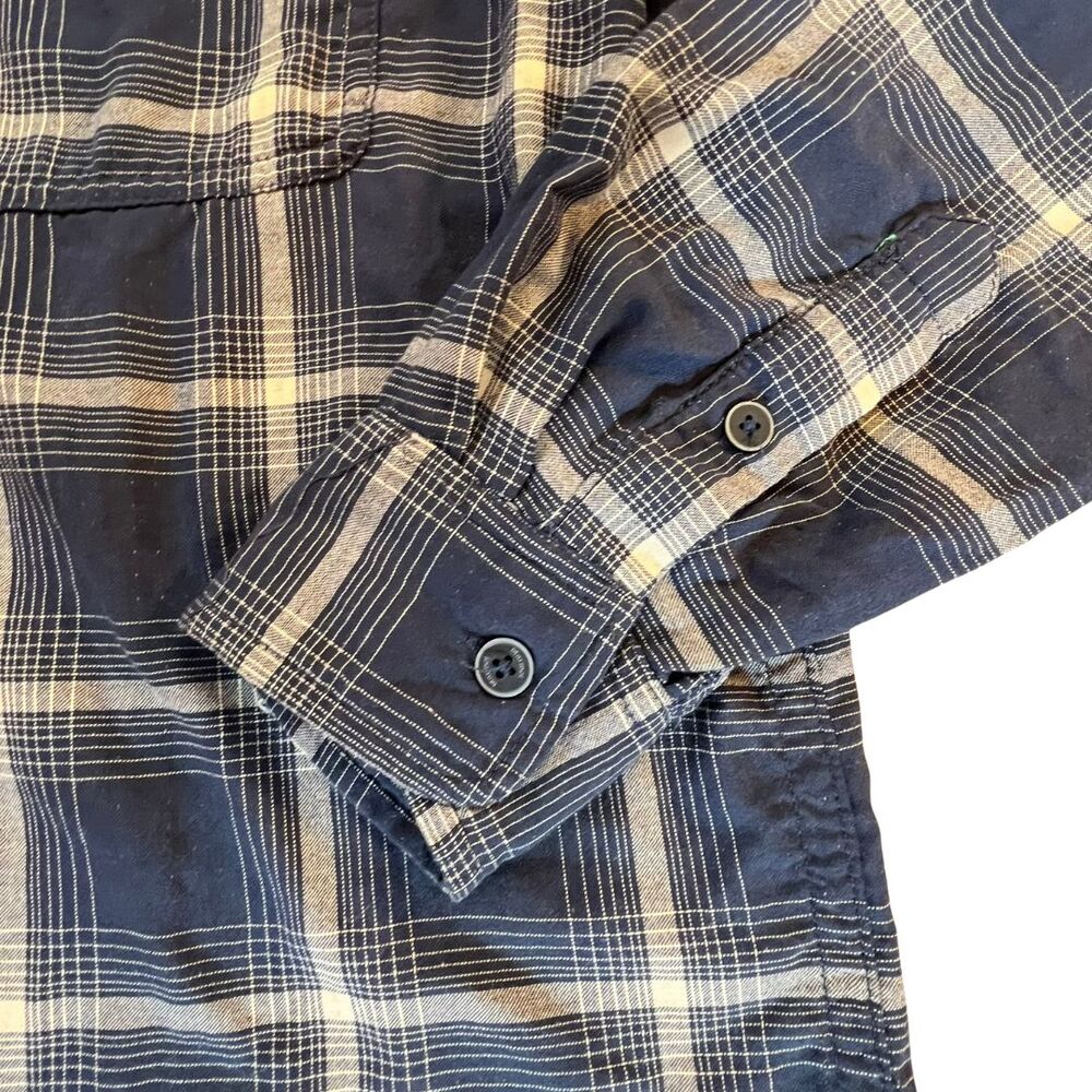 Marmot Women Plaid Shirt Medium Long Sleeve Button Up Western Cowgirl Rustic Tex - Picture 6 of 12